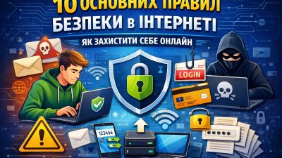 10 Основних Правил Безпеки в Інтернеті: Як Захистити Себе Онлайн